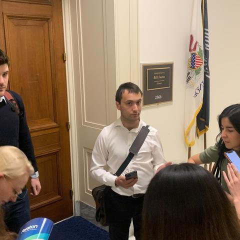 Students discuss their next meeting